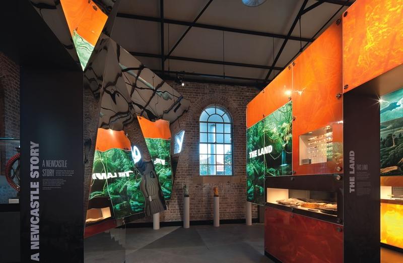 A Newcastle Story — gallery overview at Newcastle Museum, Honeysuckle workshops