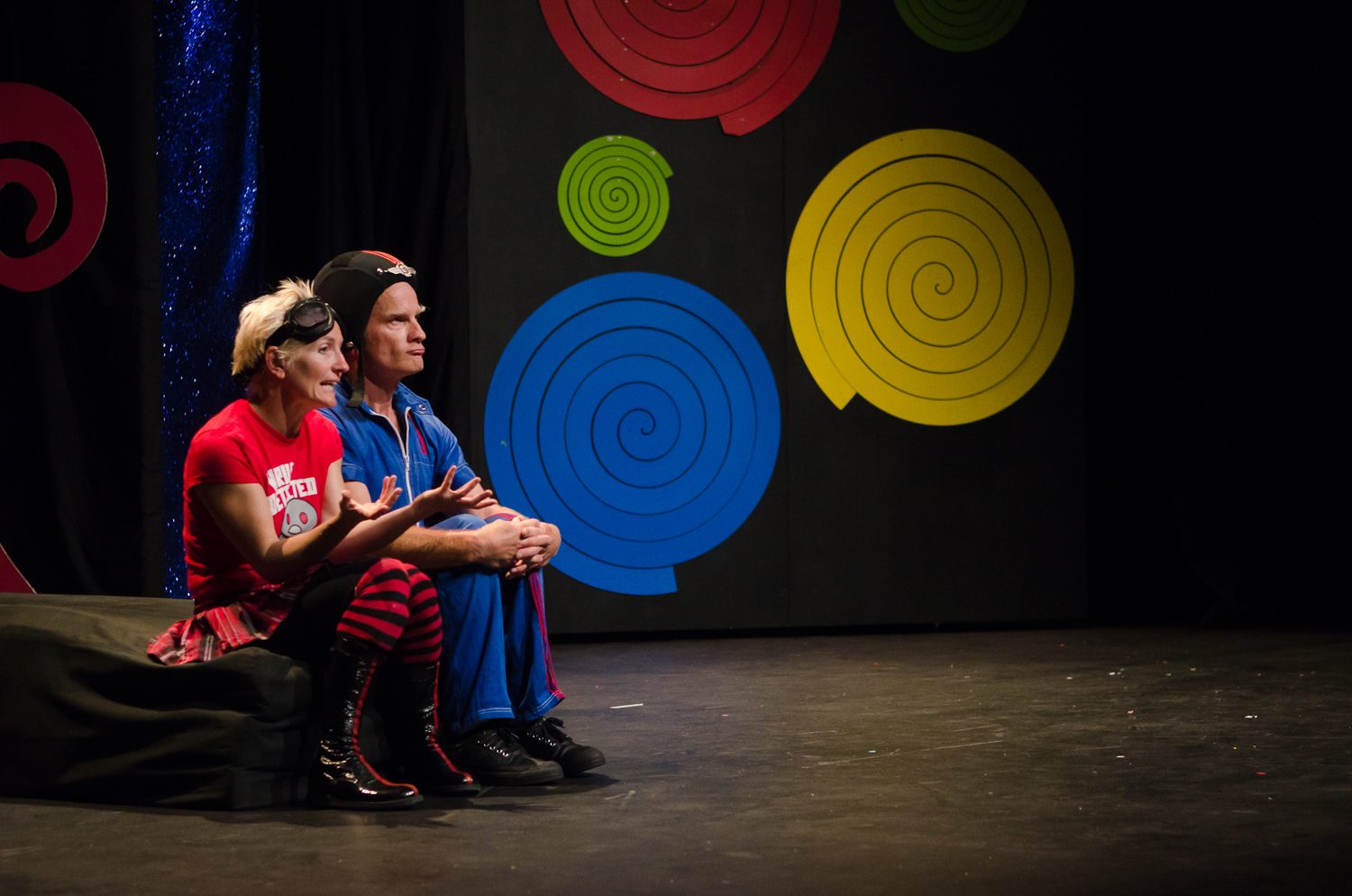 Curiosity — lighting design detail for family circus performance