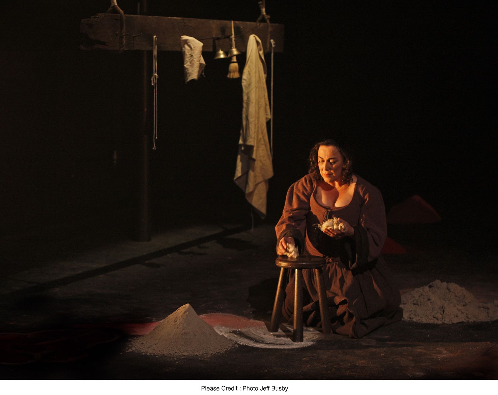 Rembrandt's Wife — Victorian Opera at Merlyn Theatre, stage overview