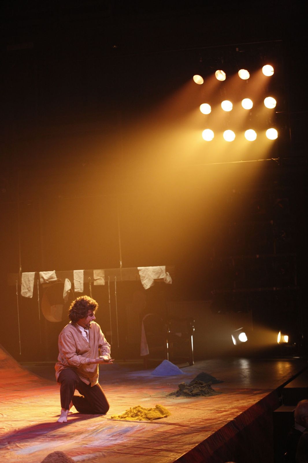Rembrandt's Wife — performers in psychological chamber opera scene